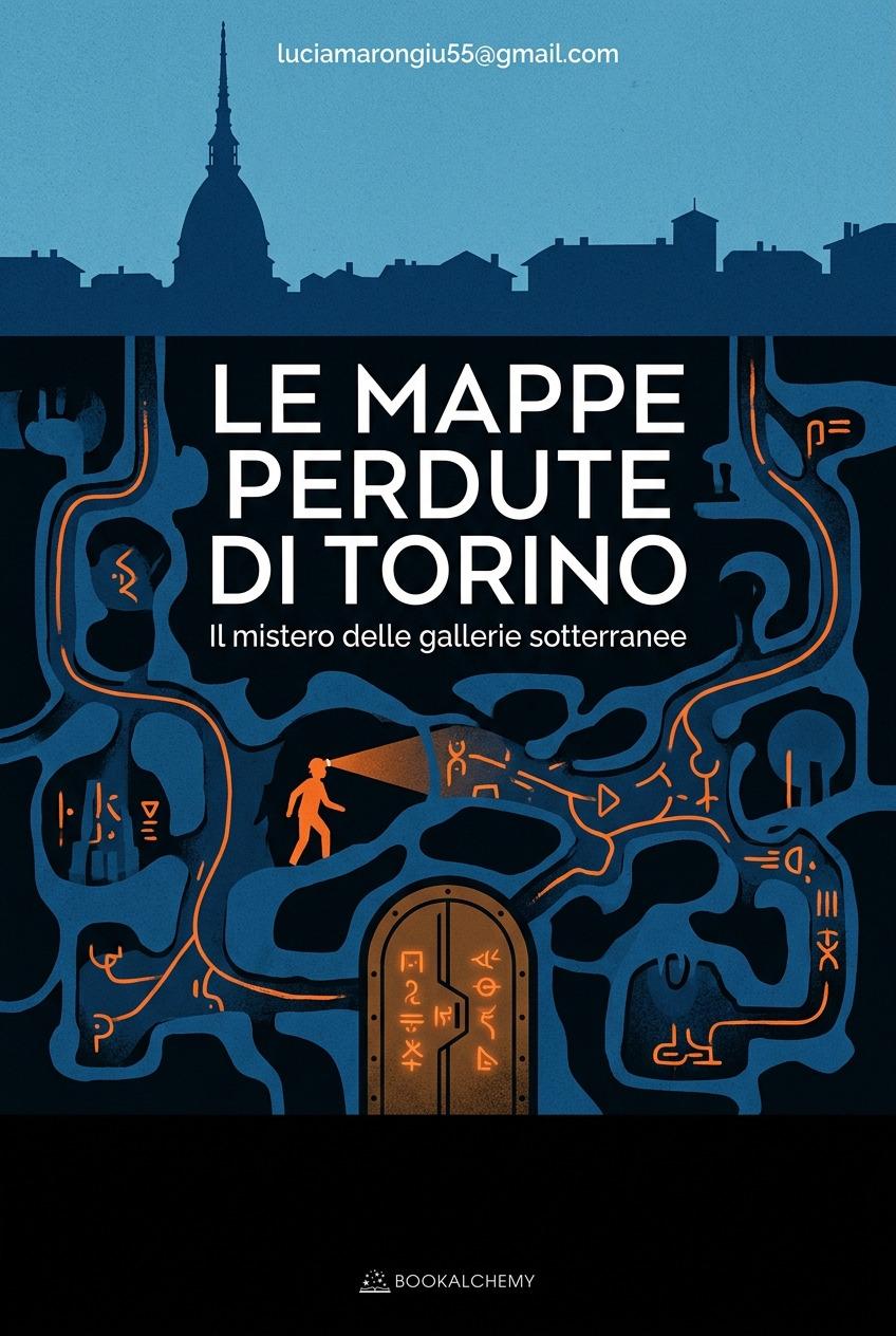 Copertina di Le Mappe Perdute di Torino