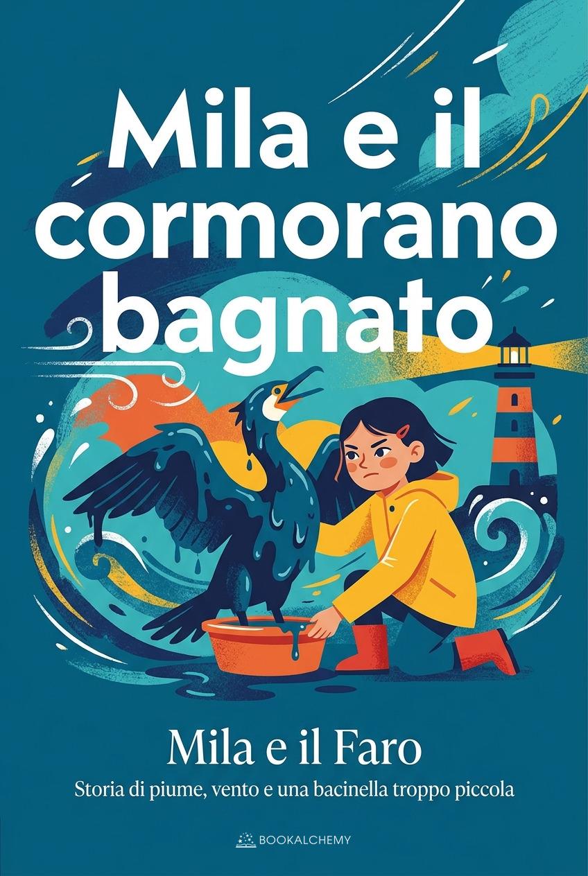 Copertina di Mila e il cormorano bagnato