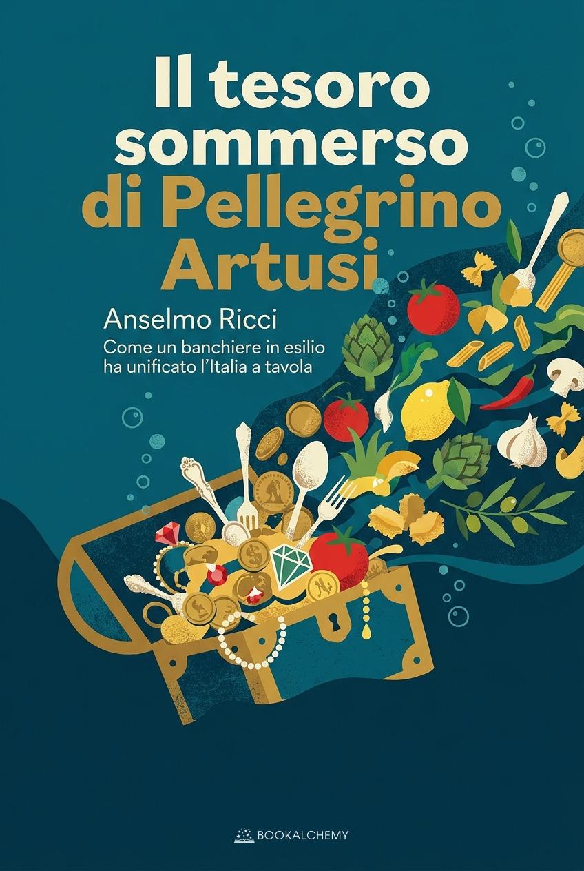 Copertina di Il tesoro sommerso di Pellegrino Artusi
